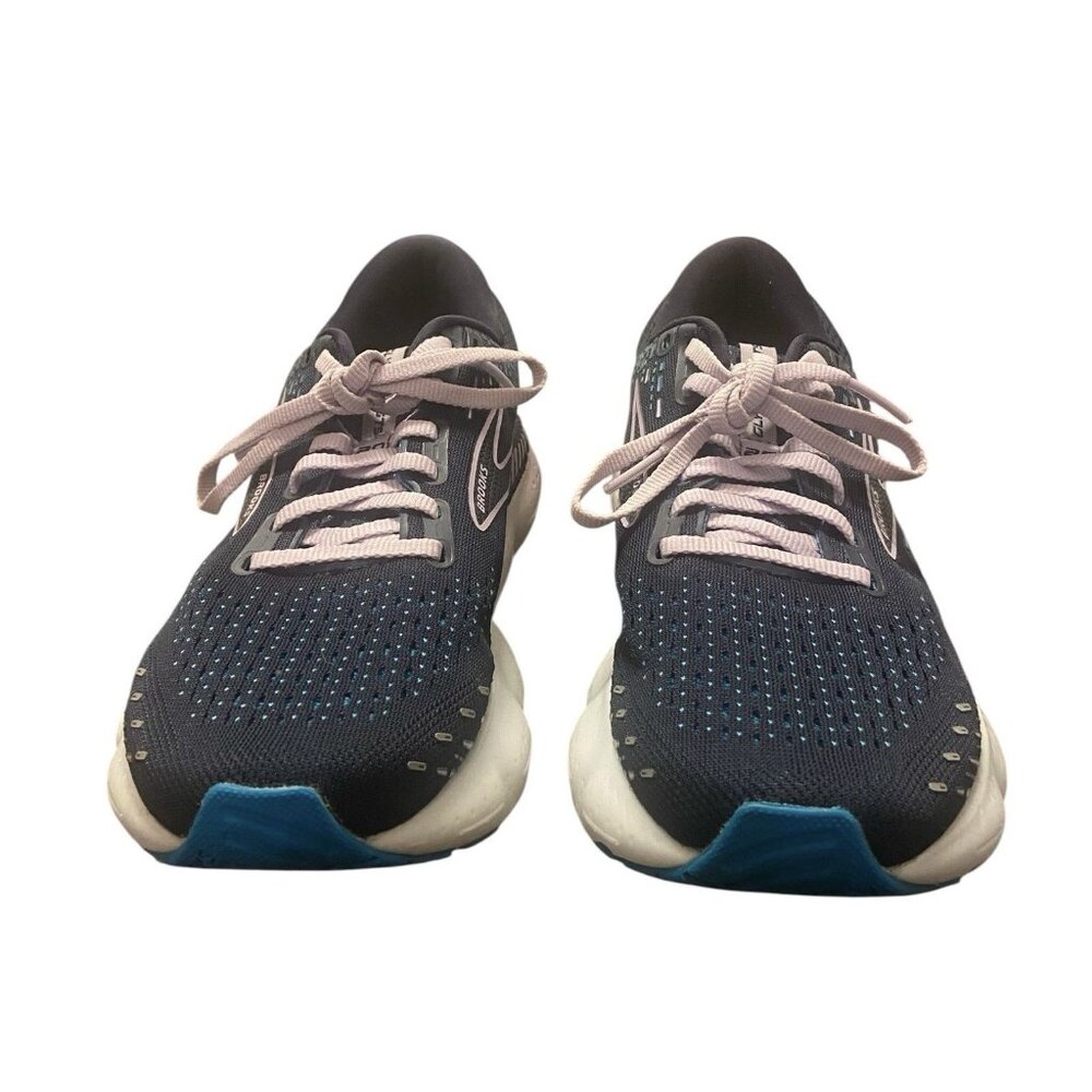 Brooks Glycerin 20 Shoes Size 8.5 Blue/Lilac Athleisure Run Women's Academia‎ - Picture 3 of 9